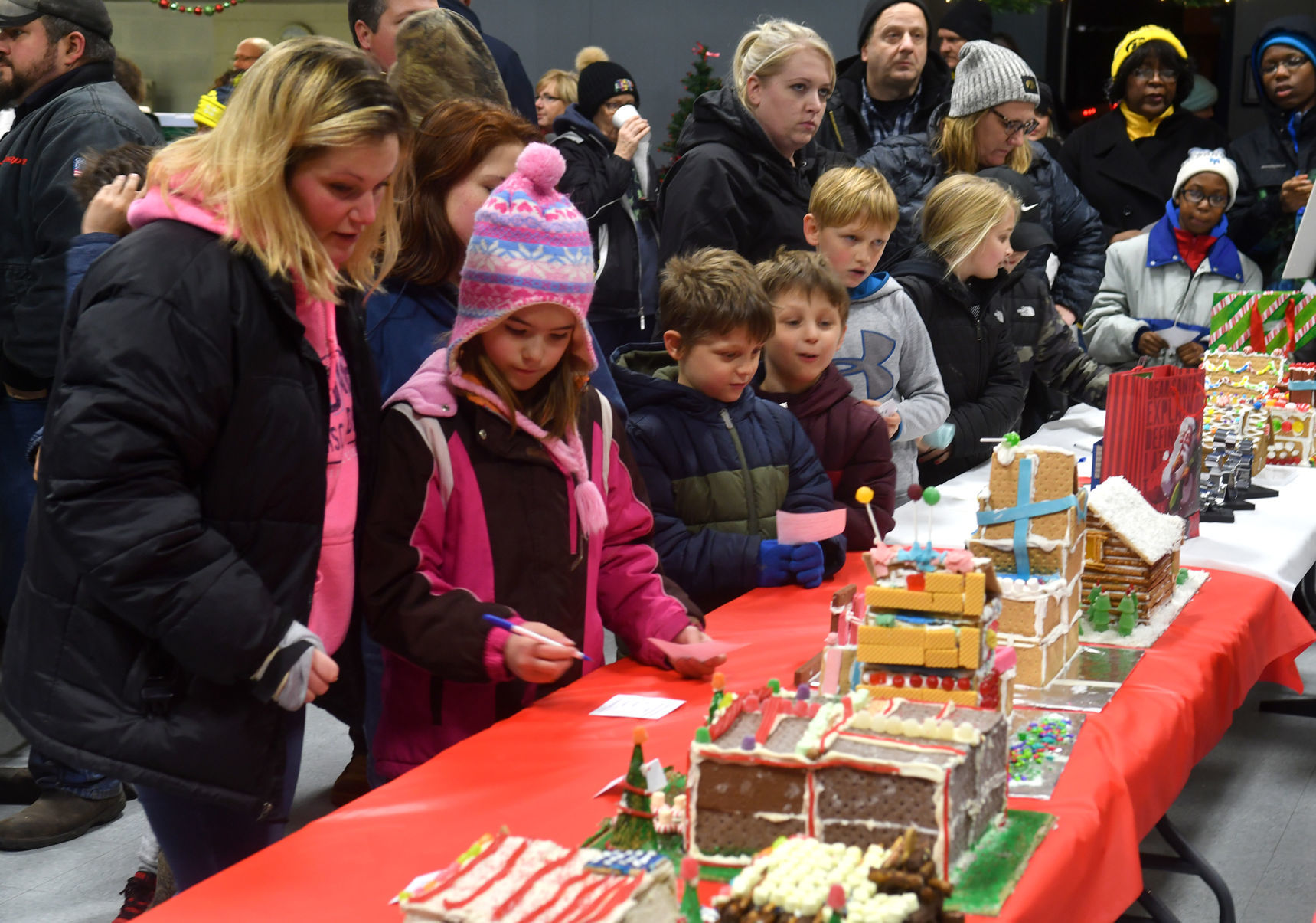 Blue Grass Christmas celebration with tree lighting ceremony.